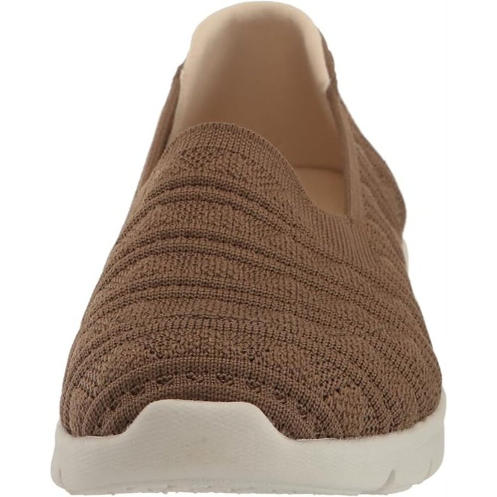Spenco Womens Comfort Stretch Crochet Sneaker Shitake Brown 5.5D Orthotic SlipOn - Picture 4 of 8